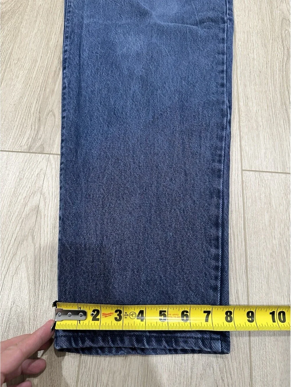 USA Vintage Z. Cavaricci 1980s High Waisted Tapered Jean Size 35x33